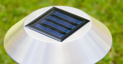 Picure of solar panel with the photovoltaic cell.